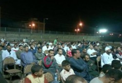 فعاليات متواصلة للحرية والعدالة بالفيوم