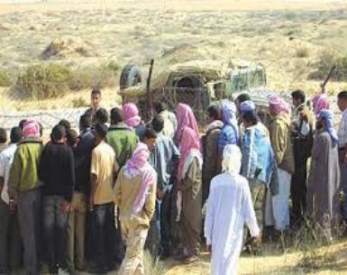 شباب بالوظة ينقذون خط المياه الوحيد بمدينة العريش من السرقة