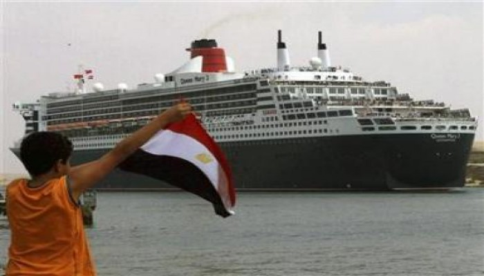 دخل قناة السويس يرتفع إلى 447.9 مليون دولار في أكتوبر