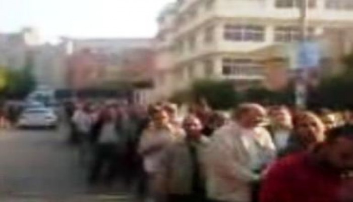 حوالي 3000 ناخب أمام مدرسة البنك الوطني بمصر الجديدة (متلفز)