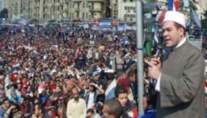 خطيب الثورة: لا خوف من تفوق التيار الاسلامي..وأنصاره جزء من التحرير