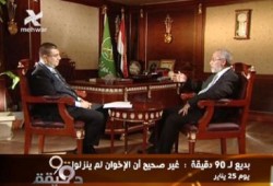 حوار المرشد العام مع عمرو الليثي على قناة المحور (مختصراً) و (كاملاً)