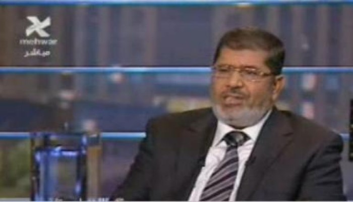 لقاء د/ محمد مرسي مع برنامج 90 على المحور ( ج 2)