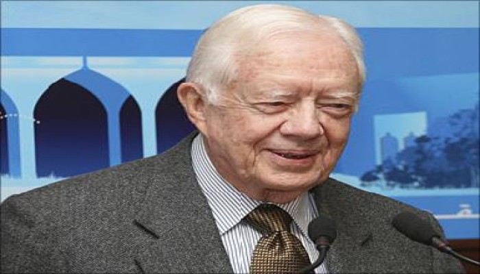 تصريح بخصوص استقبال المرشد العام  للرئيس الأمريكي الأسبق جيمي كارتر