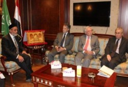 المرشد العام يستقبل وفد جمعية الصداقة الفرنسية المصرية