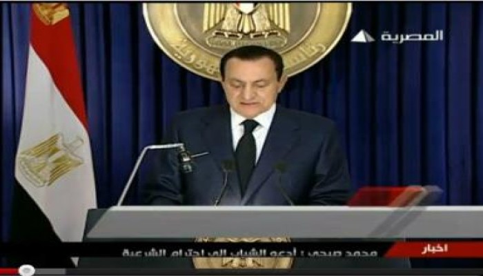 من أرشيف الثورة ( خطاب مبارك الثاني ): كلمة السر لخروج الفلول إلى الشوارع وبدأ موقعة الجمل