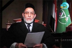 المرشد العام يدعو لحوار وطني عاجل ويؤكد: مجزرة بورسعيد لن تمر