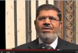 كلمة د. مرسي عن المعونة الأمريكية التى تم تحريفها (متلفز)