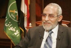 المرشد العام يتمنى تمام الشفاء لابو الفتوح ويصف الإعتداء عليه بالجريمة الشنعاء