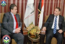 "الحرية والعدالة" يستقبل رئيس الحزب الاجتماعي الديمقراطي الألماني