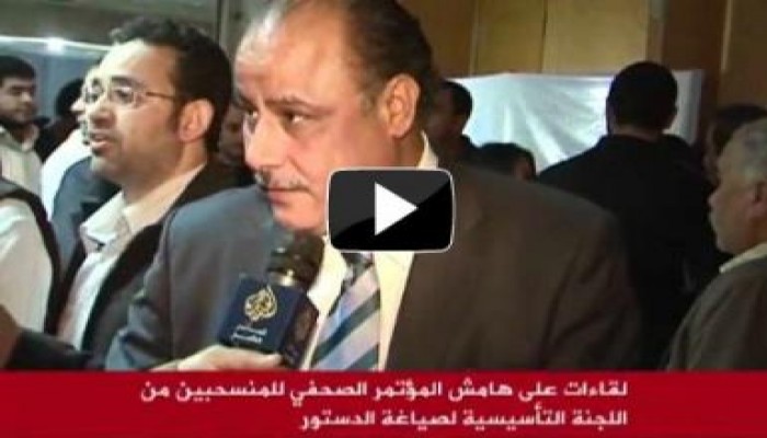 كارثة (حقوقيون يطالبون بتدخل العسكري) للسيطره على الدولة المدنية (متلفز)