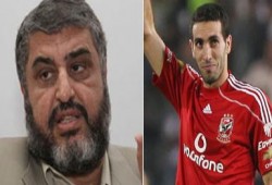 النجم أبوتريكة والصخره وائل جمعة يدعمان خيرت الشاطر