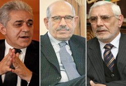 العربية نت : مفاوضات لتشكيل فريق رئاسي يضم أبو الفتوح والبرادعي وصباحي