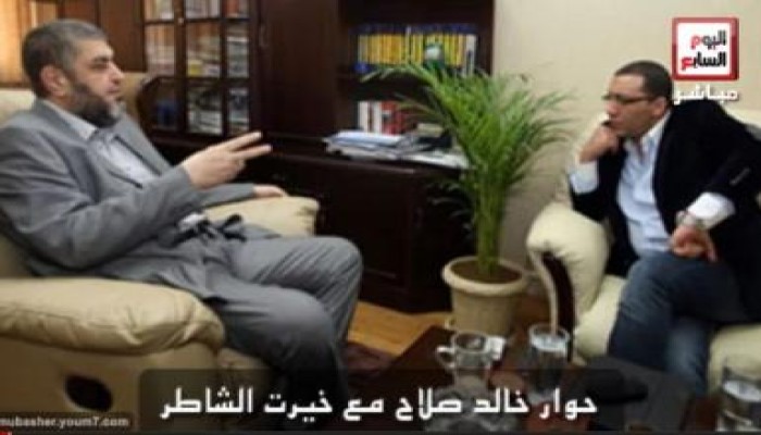 الحوار الكامل للمهندس / خيرت الشاطر مع اليوم السابع (تسجيل صوتي)