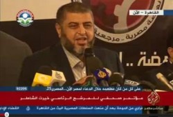 المؤتمر الصحفي لحملة المهندس خيرت الشاطر (متلفز)