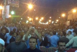 الشاطر فى لقاء الحرية والعدالة بالمنوفية: الثورة فى خطر، ولابد من الاستعداد للنزول للشارع