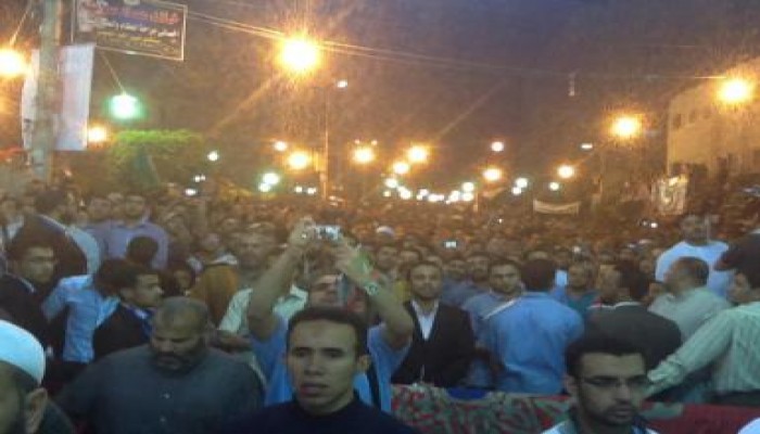الشاطر فى لقاء الحرية والعدالة بالمنوفية: الثورة فى خطر، ولابد من الاستعداد للنزول للشارع