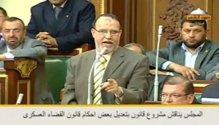 العريان للواء ممدوح شاهين: تم احالتنا للقضاء العسكري في قضايا رأي (متلفز)