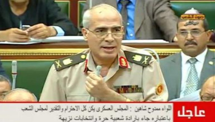 شاهين: القضاء العسكري هو هيئة قضائية مستقلة !! (كان اداة مبارك فى القهر والقمع)