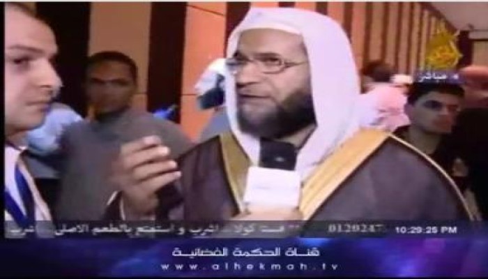 الشيخ نشأت عقب مؤتمر الهيئة الشرعية :د مرسى حصل على اكبر عدد من اصوات علماء الهيئة (متلفز)
