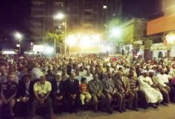 الإخوان والحرية والعدالة بأسيوط يدشنون حملة مرسي رئيسا بـ 4 مسيرات ومؤتمر حاشد (مصور)