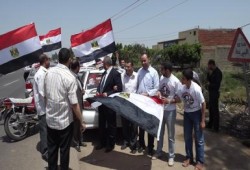 استعدادات استقبال د/ مرسي بالغربية (مصور2)
