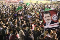 حشود المؤيدين من داخل استاد بلدية المحلة (مصور)