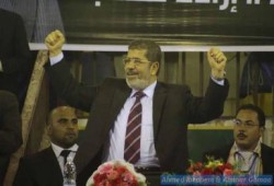 مؤتمر جماهيري حاشد بكفر الشيخ لدعم مرسي رئيسا(مصور)