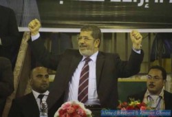 مؤتمر جماهيري حاشد بكفر الشيخ لدعم مرسي رئيسا(مصور)
