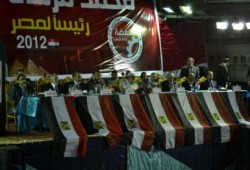 احتفالية حاشدة بغرب الاسكندرية لدعم المرسى والشاطر وعبدالمقصود وحجازى والعربى ابرزالحضور