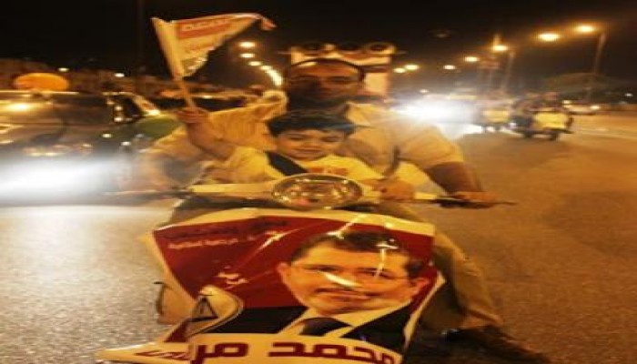 مرسي الأول فى تصويت المصريين بالخارج والفلول (مؤخرة )