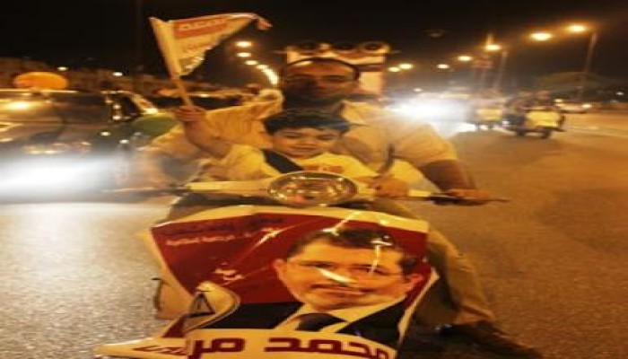مرسي الأول فى تصويت المصريين بالخارج والفلول (مؤخرة )