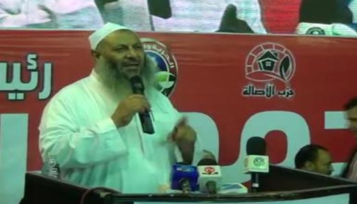 قيادي سلفي يدعم "مرسي" وينقل دعم الشيخان "المقدم" و"عبد العظيم"  (متلفز)