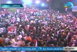 المؤتمر الجماهيري الحاشد للدكتور مرسي ببنها (بث مباشر)