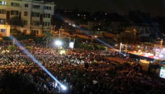 مرسي : لم أتقدم للرئاسة من أجل دنيا ولكن لتحمل مسؤولية هذا الشعب الذي عانى من مرارة الظلم.