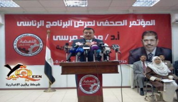 د / ياسر على " تحيه لحملة د / أبو الفتوح ودعمهم للنهضه ليس مستغربا  "