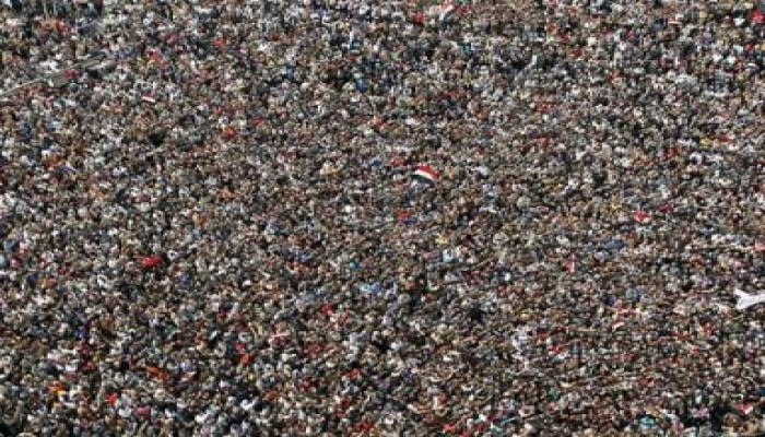 توافد المتظاهرون على التحرير للمشاركه في مليونية العداله