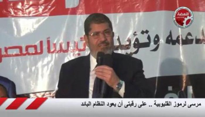 د/ مرسى لرموزالقليوبية: على رقبتى أن يعود النظام البائد (متلفز)