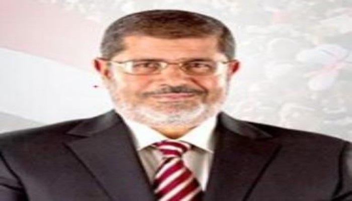 مرسي فى حوار مع عدد من الإعلامين فى بث مشترك لسبع قنوات