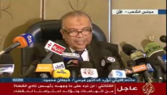 رد الكتاتني على تصريحات الزند (متلفز)