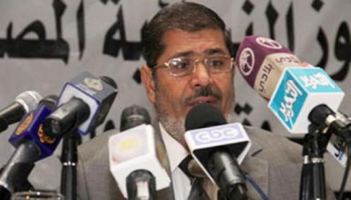 اليوم د  / محمد مرسي في لقاء خاص على شبكة قنوات الجزيره