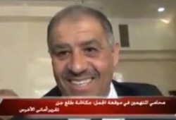 محامي المتهمين: "توفيق عكاشة طلع جزر" (متلفز)