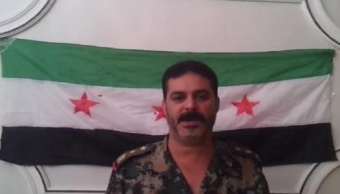 قائد المجلس العسكري بدرعا يبارك للسيد محمد مرسي (متلفز)