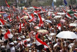 اعتصام التحرير يدخل يومه الثامن للمطالبة بتحقيق كافة المطالب