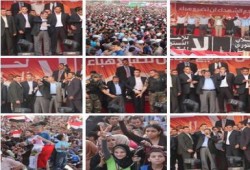 الرئيس المنتخب فى التحرير (اكبر ملف مصور لتغطية تفاصيل الخطاب)