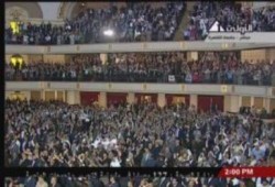 ننقل لكم بثًا مباشرًا لمؤتمر الرئيس مرسي بجامعة القاهرة
