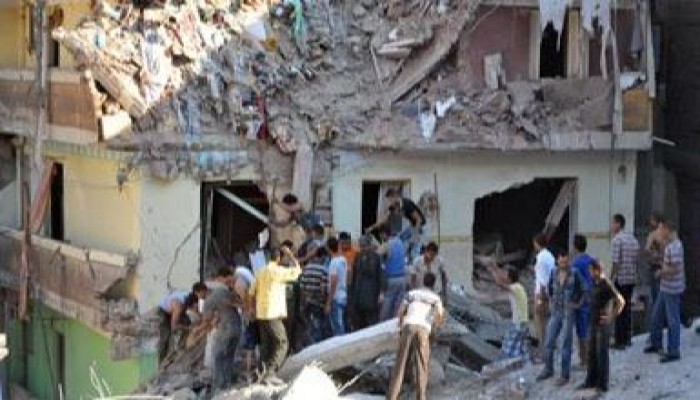 ارتفاع مصابى عقار الإسكندرية المنهار إلى 6 أشخاص