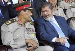 لقاء مفاجئ بين الرئيس وطنطاوي وعنان
