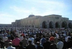 احتشاد المرابطين في المسجد الأقصى تحسبًا لاقتحامه من قبل متطرفين يهود