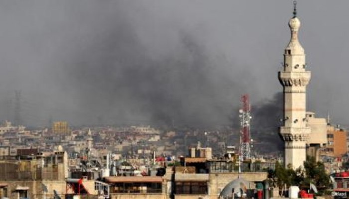 انفجار قنبلة في مبنى الإذاعة والتلفزيون السوري
